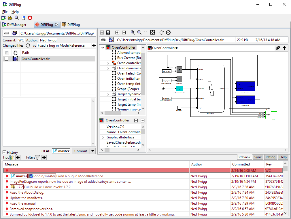 Editor And Differ For Text Images Simulink And More Diffplug